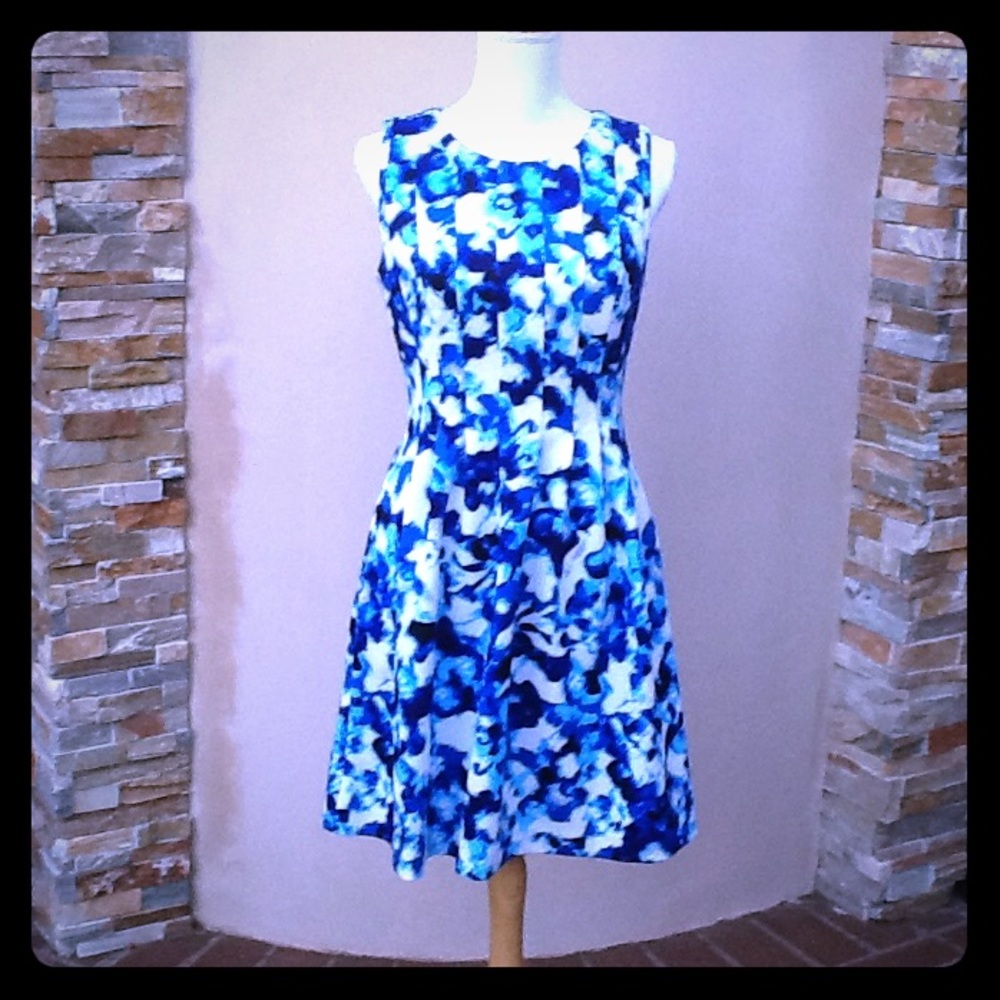 Jessica H sleeveless dress with pockets, size 8